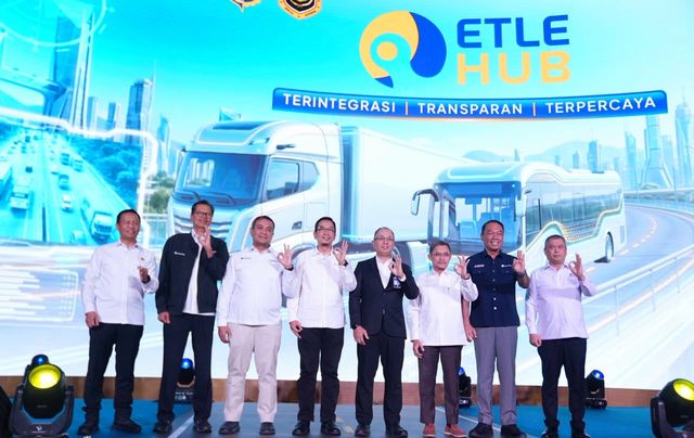 Hutama Karya tandatangani kerja sama integrasi Blu-E dalam Rangkaian Launching ETLE HUB