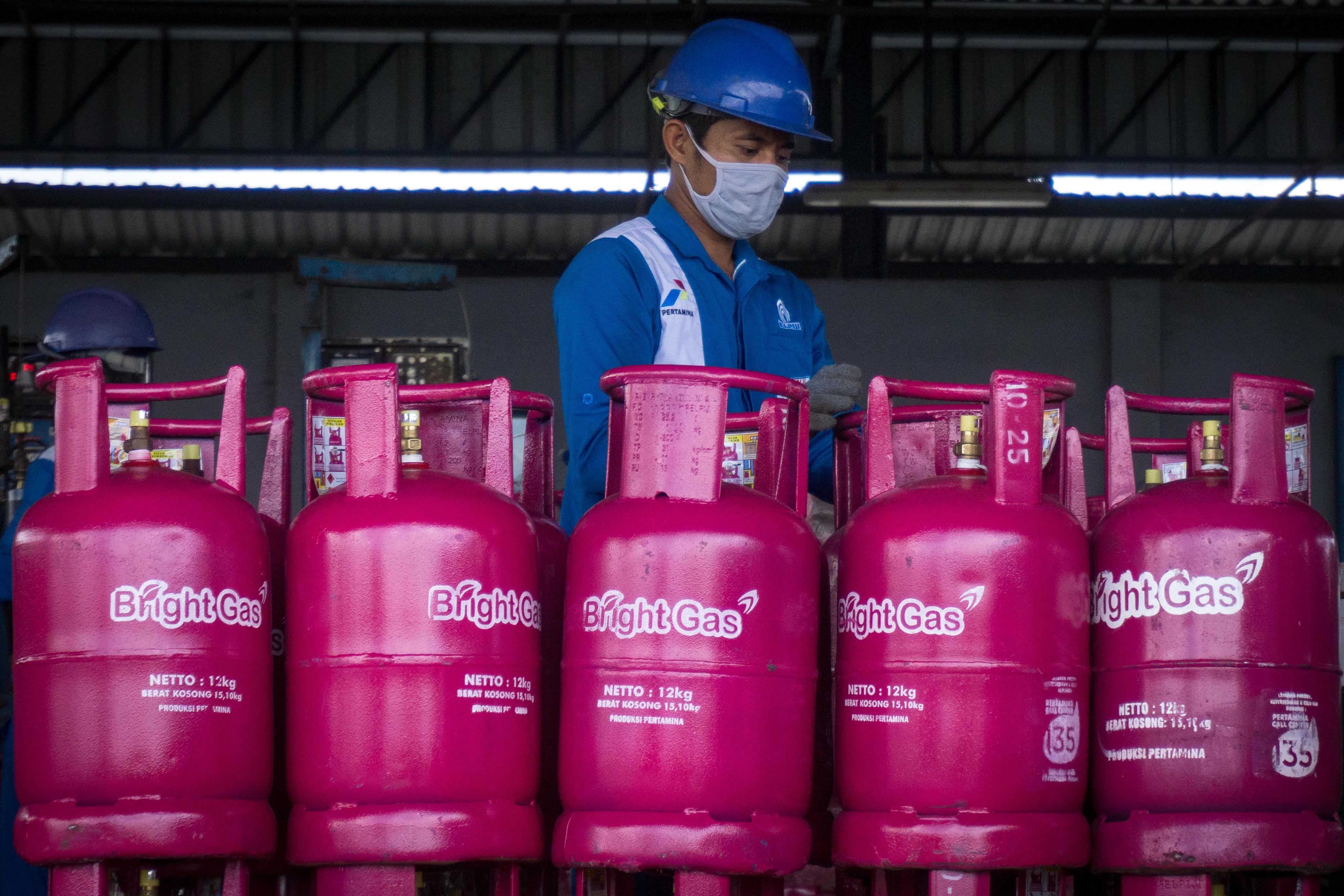 Semarak Merdeka, Bright Gas Diskon Rp8.100 per Tabung