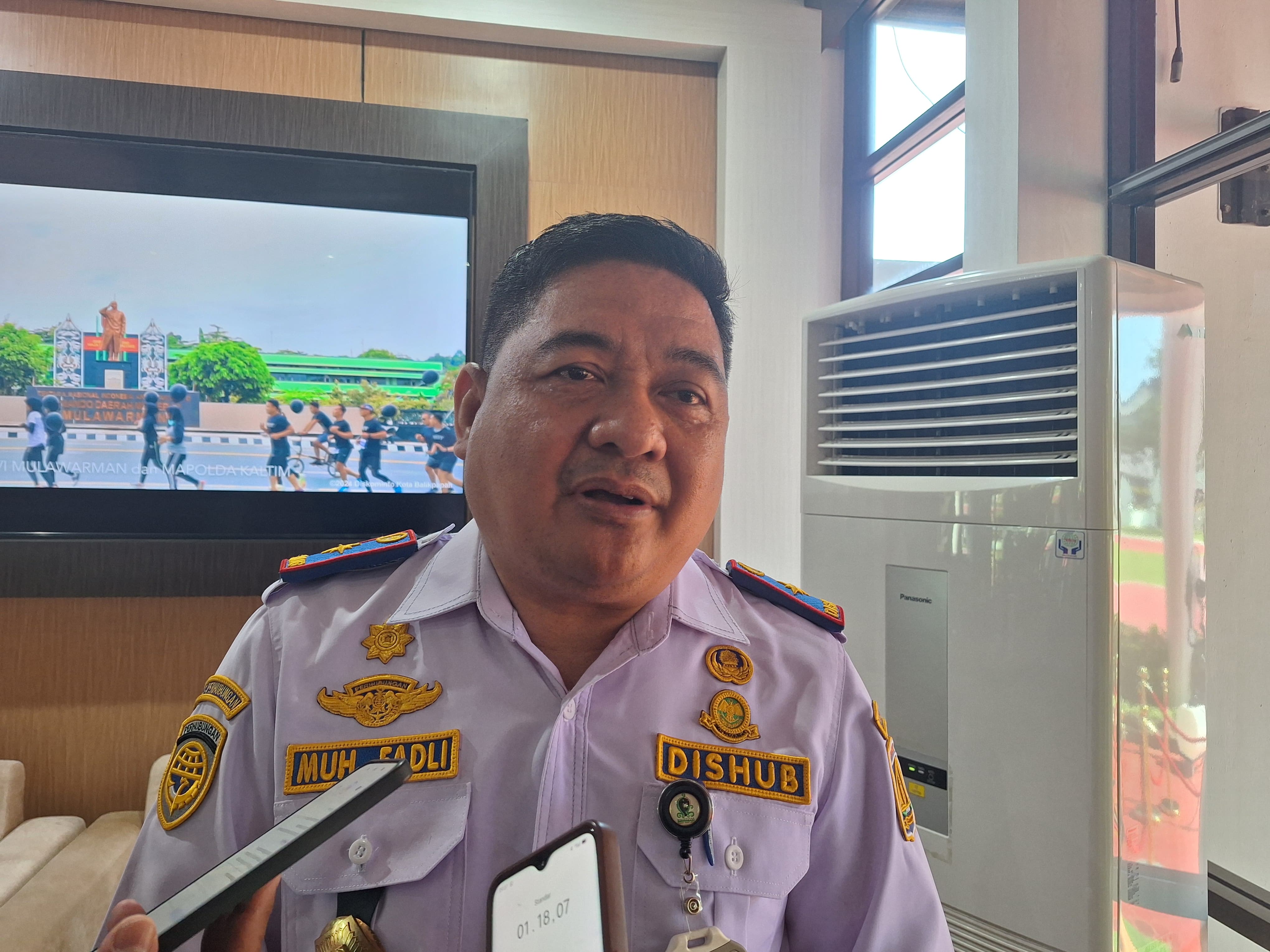 Kepala Dinas Perhubungan (Dishub) Balikpapan, Muhammad Fadli Pathurahman