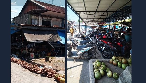 Pedagang Pasar Tingkat Maumere Keluhkan Perlakuan Tak Adil