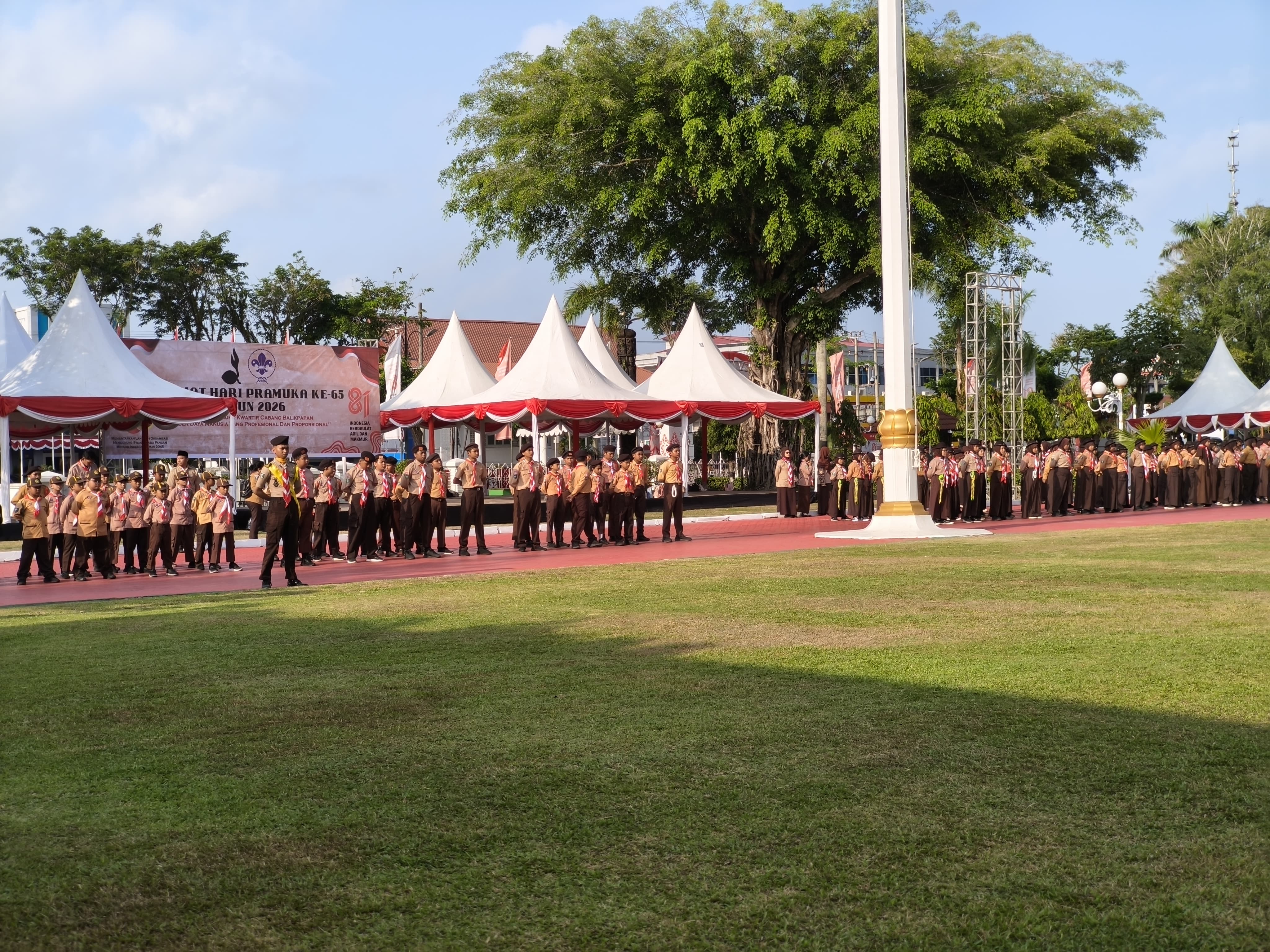 Hari Pramuka ke-65, Pesan Rahmad Mas’ud untuk Generasi Muda Balikpapan 