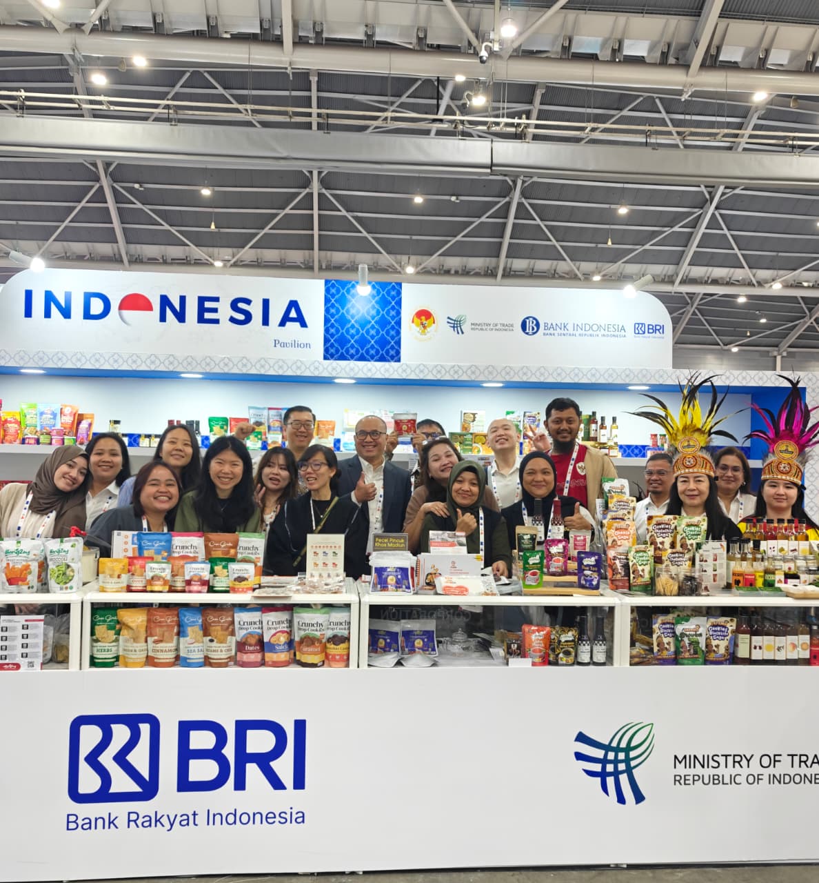 BRI Dorong NOMNOM Tembus Pasar Singapura, UMKM Lokal Go International