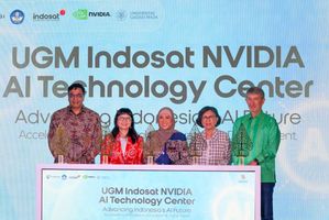 Kemkomdigi, Indosat, NVIDIA dan UGM resmi meluncurkan UGM Indosat NVIDIA AI Technology Center (NVAITC) di Yogyakarta