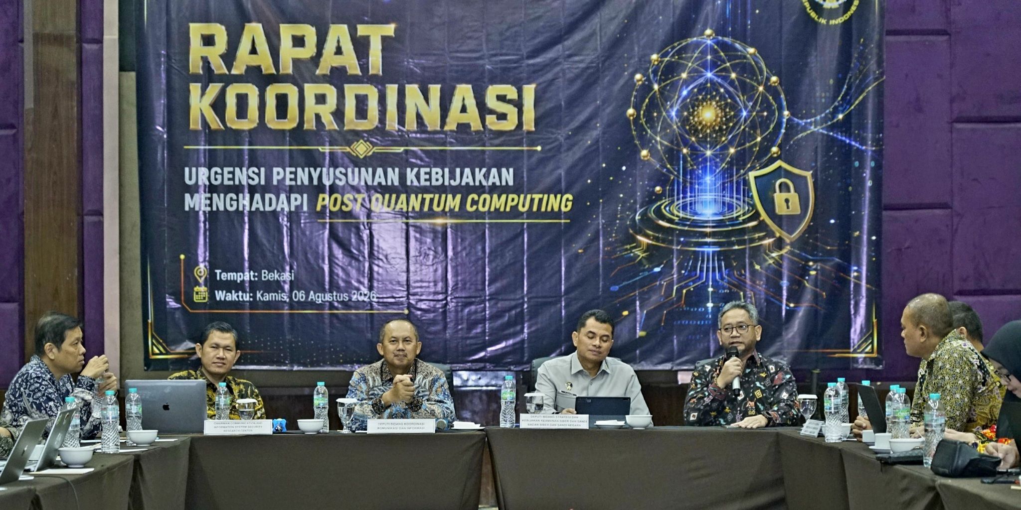Rapat koordinasi urgensi penyusunan kebijakan menghadapi Post-Quantum Computing (PQC)