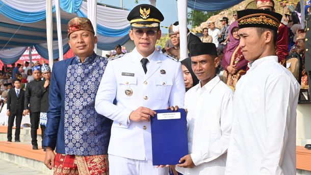 422 WBP Lapas Kelas IIA Kalianda Dapat Remisi HUT Ke-81 RI