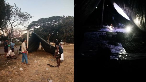 Warga Beru Bertahan di Tenda Darurat Kota Baru, BPBD Sikka Belum Respon