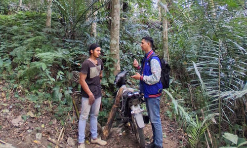 Terobos Jalan Terjal, Mantri BRI Dampingi Pelaku Usaha di Cianjur Selatan