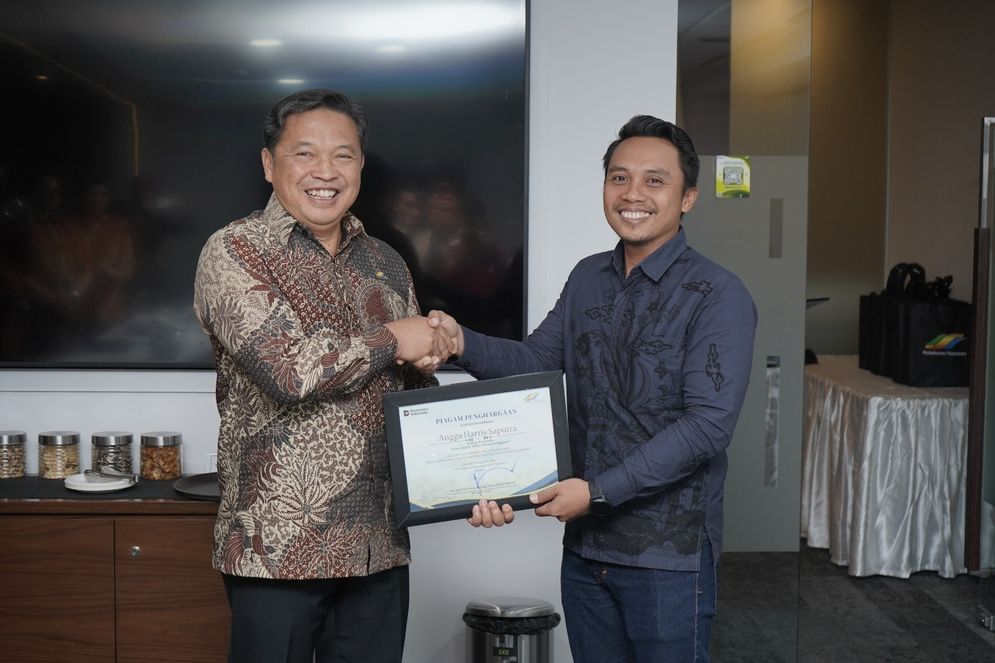 Tim Pengamanan PTPN I Regional 7 Kebun Bergen, Lampung Selatan, meraih penghargaan dari Holding Perkebunan Nusantara (PTPN III Holding)..jpeg