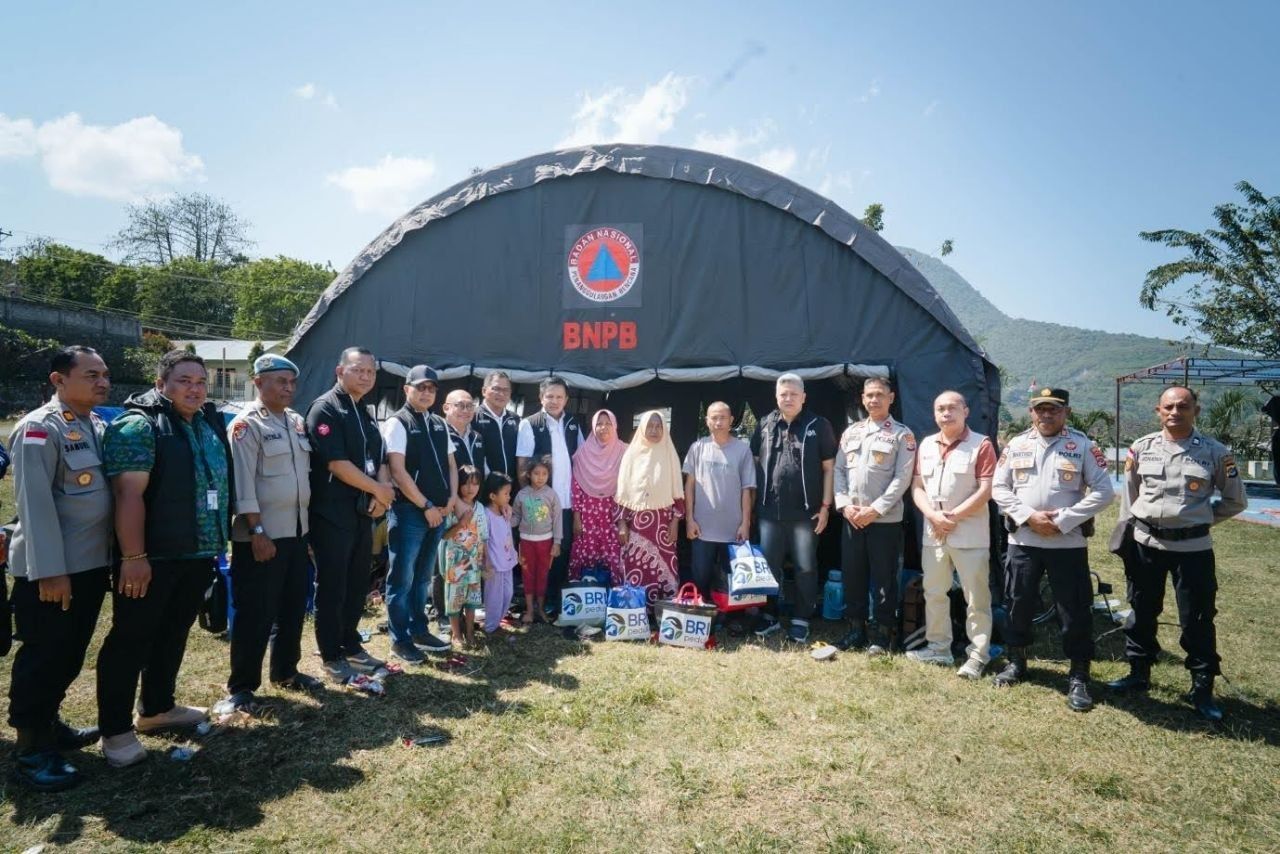 BRI Turun Langsung Tangani Gempa NTT, Bangun Posko hingga Dapur Umum
