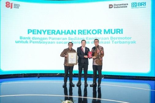 131 Lokasi Serentak, BRI KKB National Expo 2026 Torehkan Rekor MURI