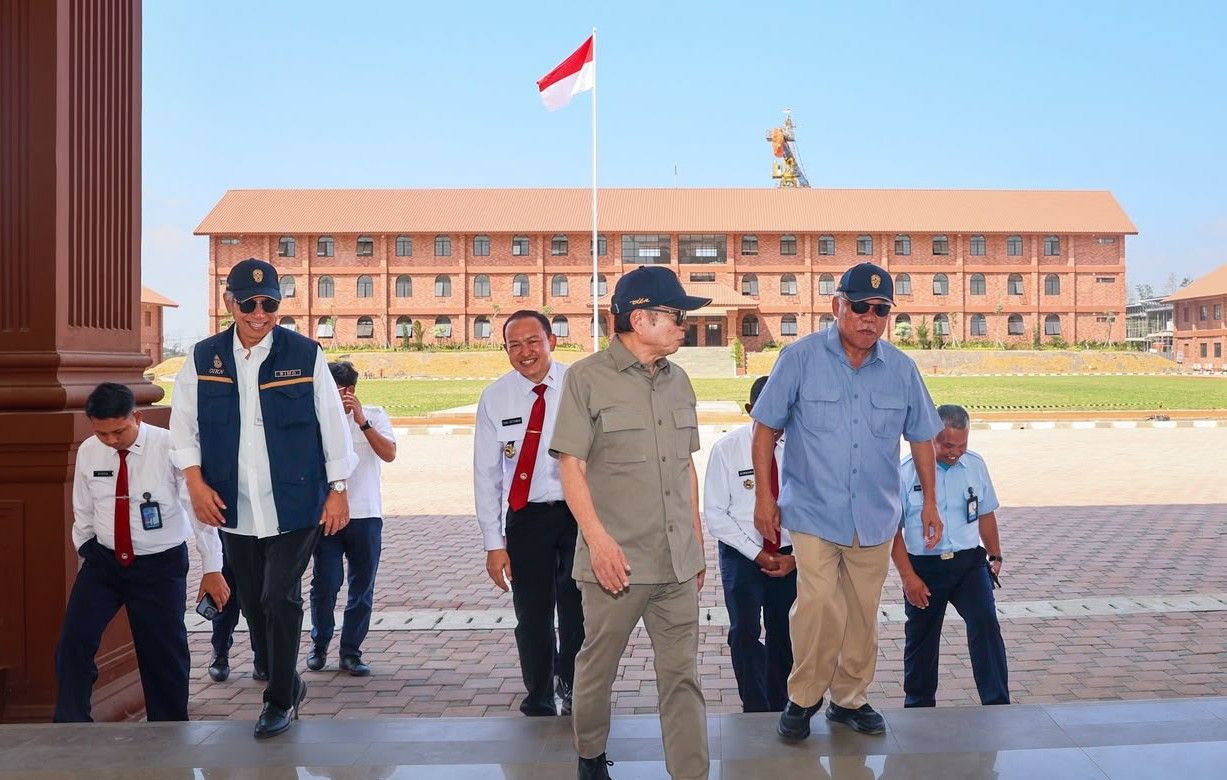 Kunjungan Suharso Monoarfa untuk melihat langsung perkembangan pembangunan IKN dan memastikan konsep dasar Nusantara tetap diterapkan dalam pembangunan