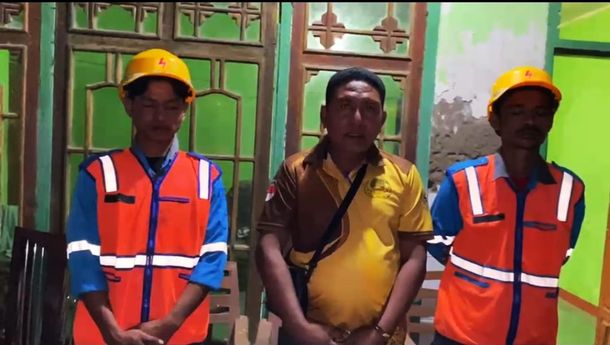 PLN Pulihkan Listrik Pascagempa, Camat Palue Apresiasi Kerja Bersama