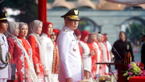 Upacara HUT ke-81 RI di Lampung Berlangsung Khidmat