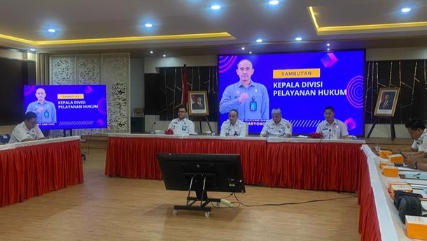 Kanwil Kemenhum Lampung dan Pemda Bahas Penyusunan PKS Perkuat Ekosistem KI