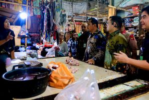 Pemerintah Kota Medan melakukan sidak ke Pasar Petisah dan Pasar Seisikambing