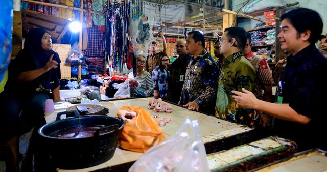 Pemerintah Kota Medan melakukan sidak ke Pasar Petisah dan Pasar Seisikambing