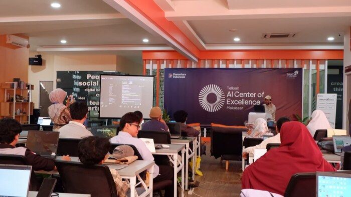 Sesi pemaparan materi oleh Akhmad Furqan, Founder & Trainer Skillforcuan