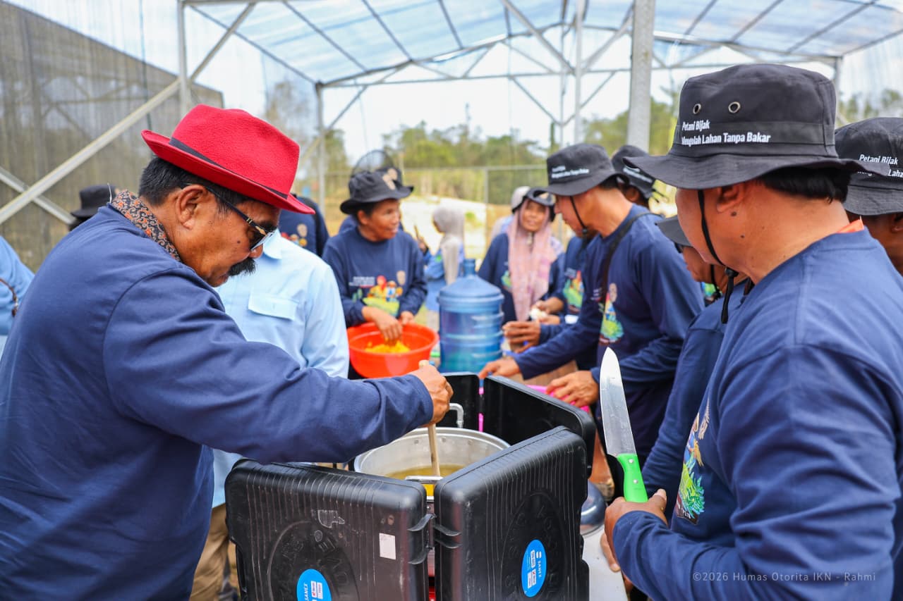 Cegah Karhutla di IKN, Otorita Edukasi Petani Tinggalkan Cara Bakar Lahan