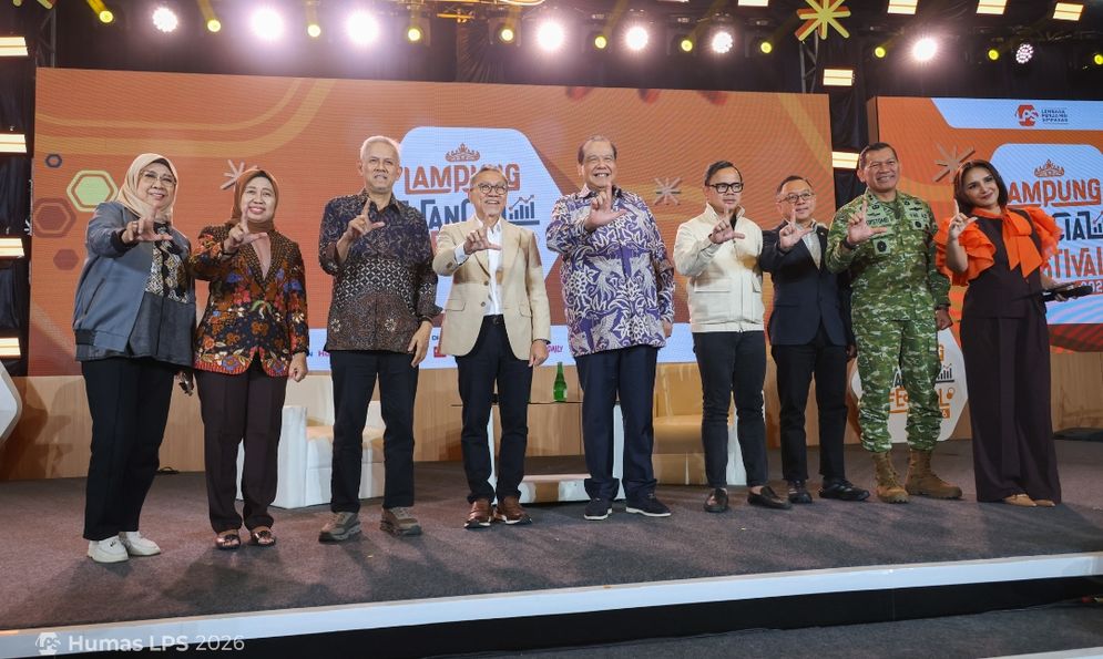 Opening ceremony Lampung Financial Festival 2026 bertempat di Ballroom Novotel Lampung pada Sabtu (5/9).