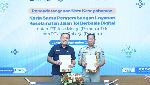 Kolaborasi Jasa Marga dan Jasa Raharja Hadirkan Aplikasi Travoy