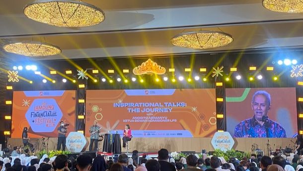 Dari Seruling ke Coaching Bisnis, Aksi Ketua LPS Anggito dan CT di LFF 2026