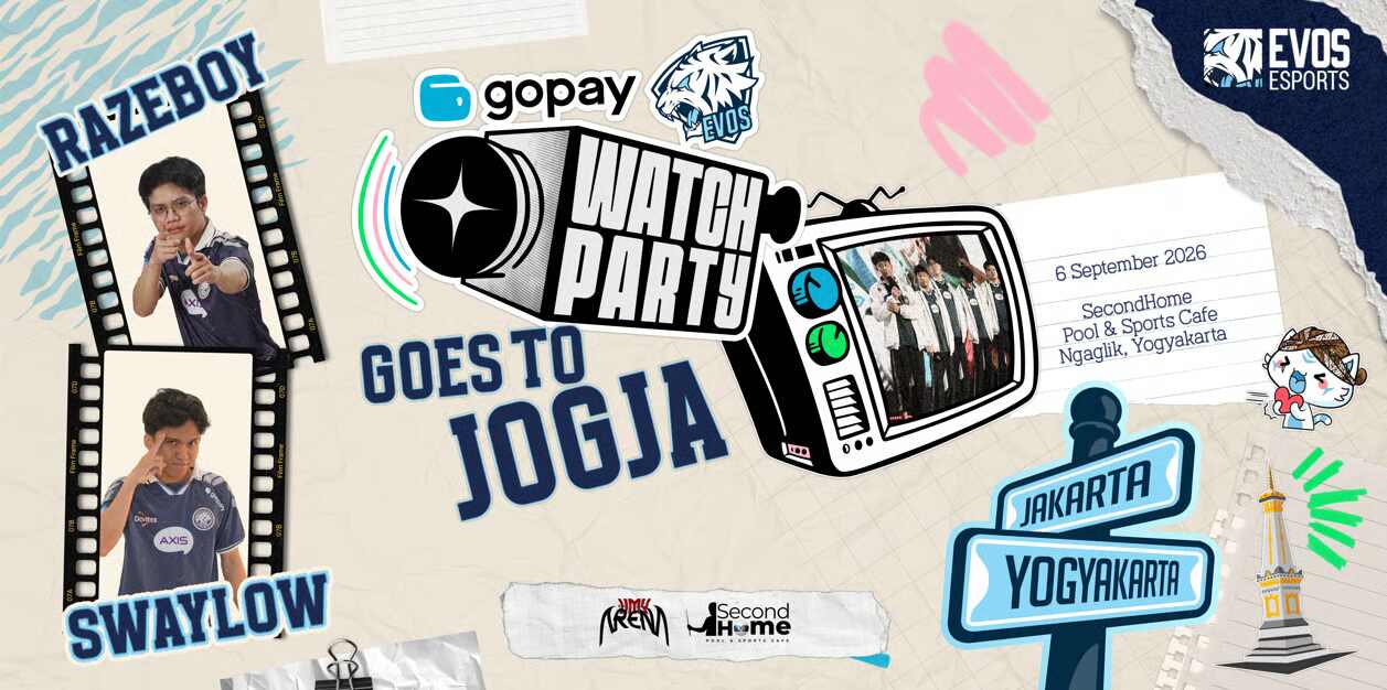 EVOS GoPay Watch Party Goes to Jogja