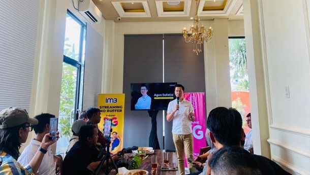 Indosat Dukung Konektivitas Jaringan Andal di Food Culture Festival Metro