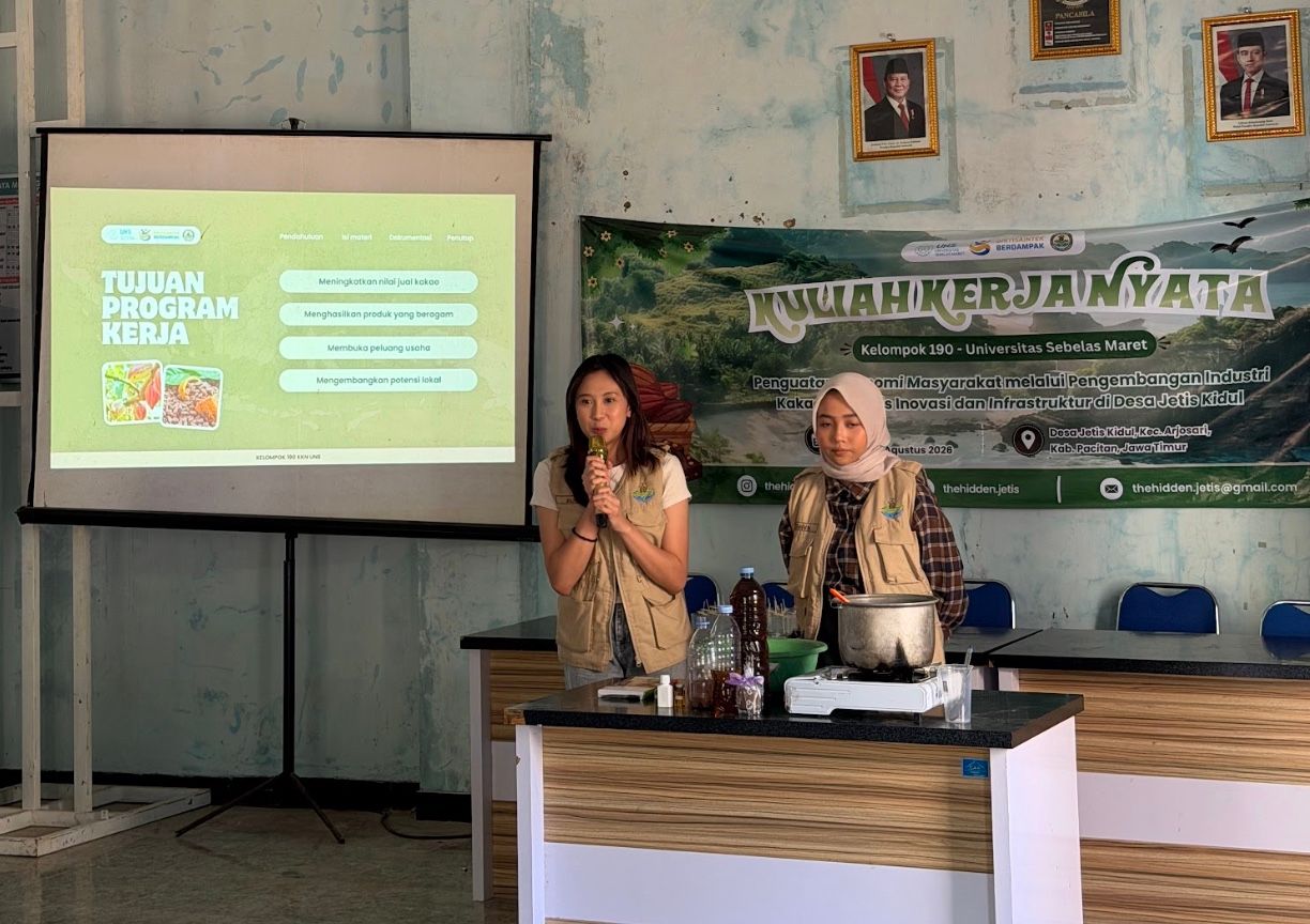 Mahasiswa KKN UNS Ajarkan Warga Jetis Kidul Olah Kakao Jadi Produk Inovatif