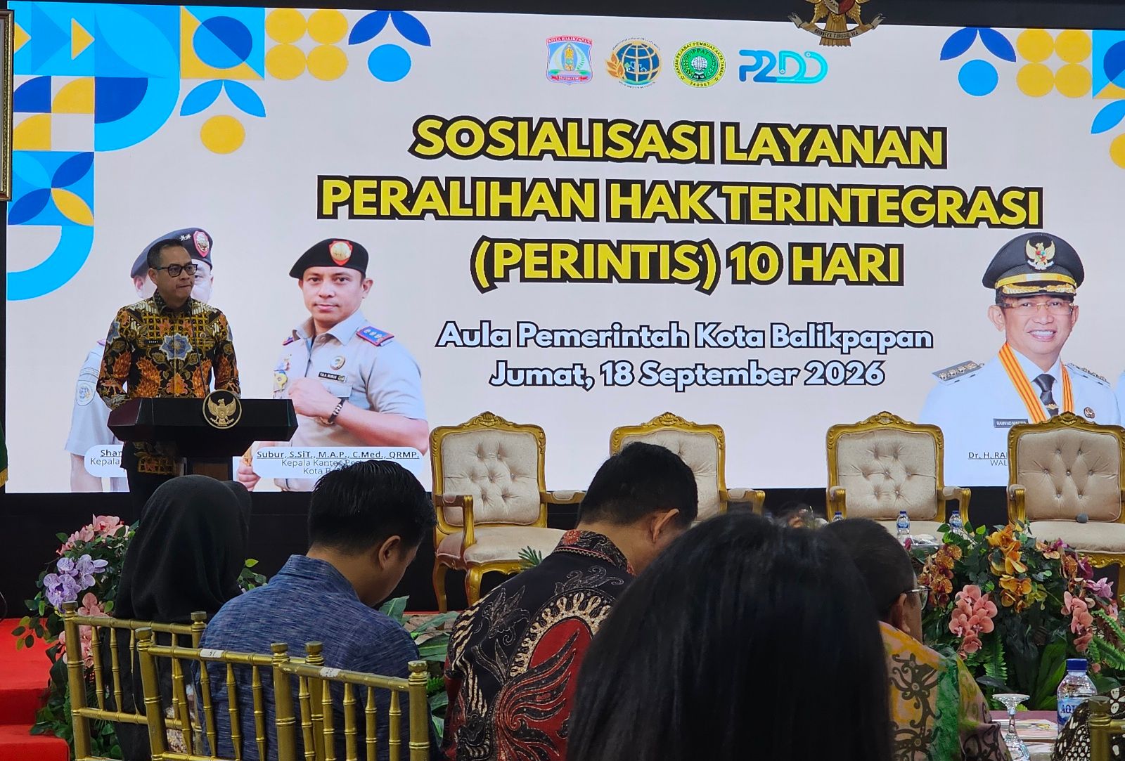 Kepala Kantor Wilayah BPN Kaltim Shamy Ardian