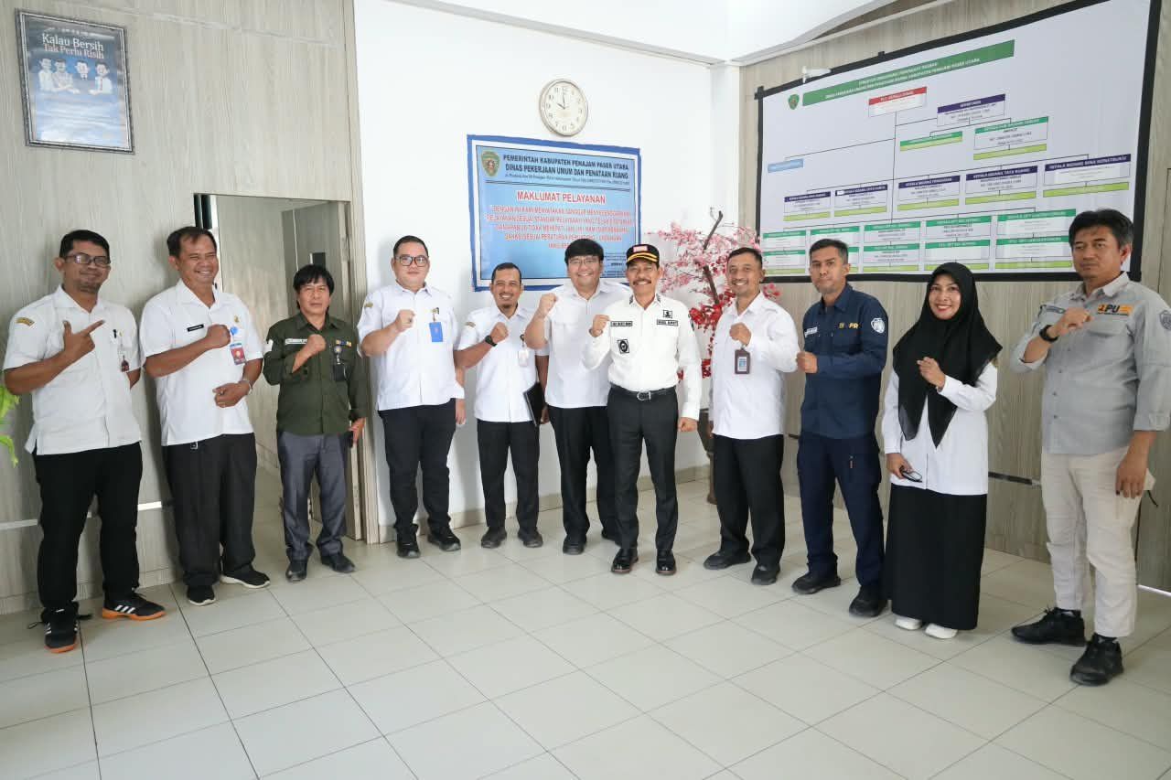 Sidak Dinas PU PPU, Disiplin ASN Jadi Arahan Wabup Abdul Waris