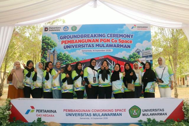 Dukung Talenta Energi, PGN Bangun Co Space di Universitas Mulawarman