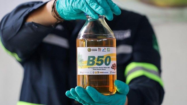 Ilustrasi biodiesel dan bioetanol.