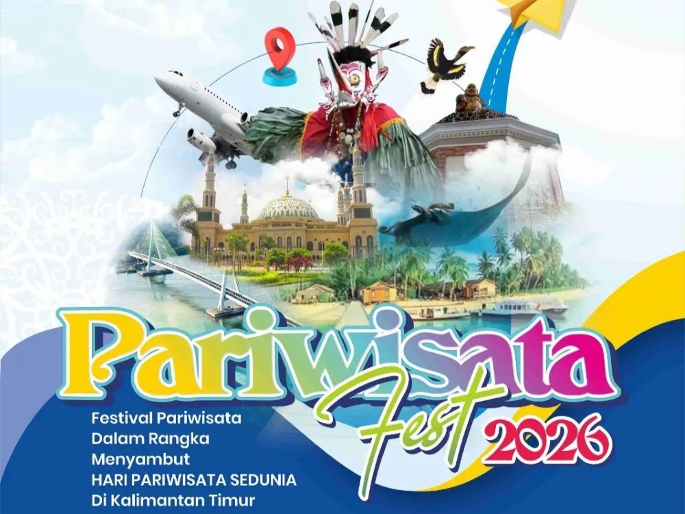 Pariwisata Fest 2026 Hadirkan 20 Stan dan Ragam Agenda Wisata Kaltim.