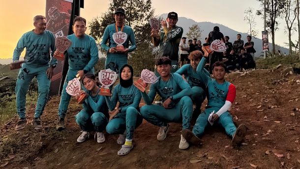 Latihan Sejak 12 September, YTI Racing Team Panen Podium BIG Downhill Banyuwangi