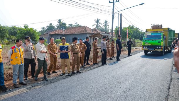 Pemprov Lampung Perkuat Infrastruktur Jalan dan Buka Akses Ekonomi Lampung Utara