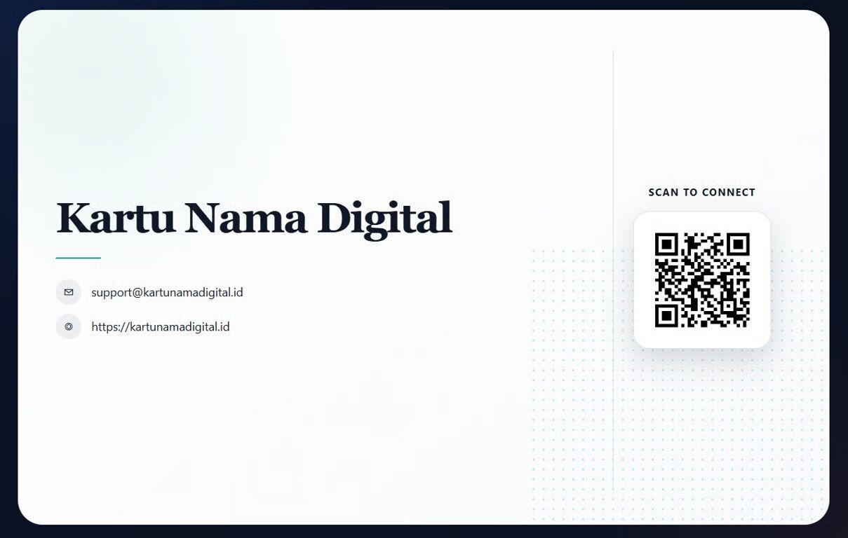 KartuNamaDigital.id Resmi Diluncurkan