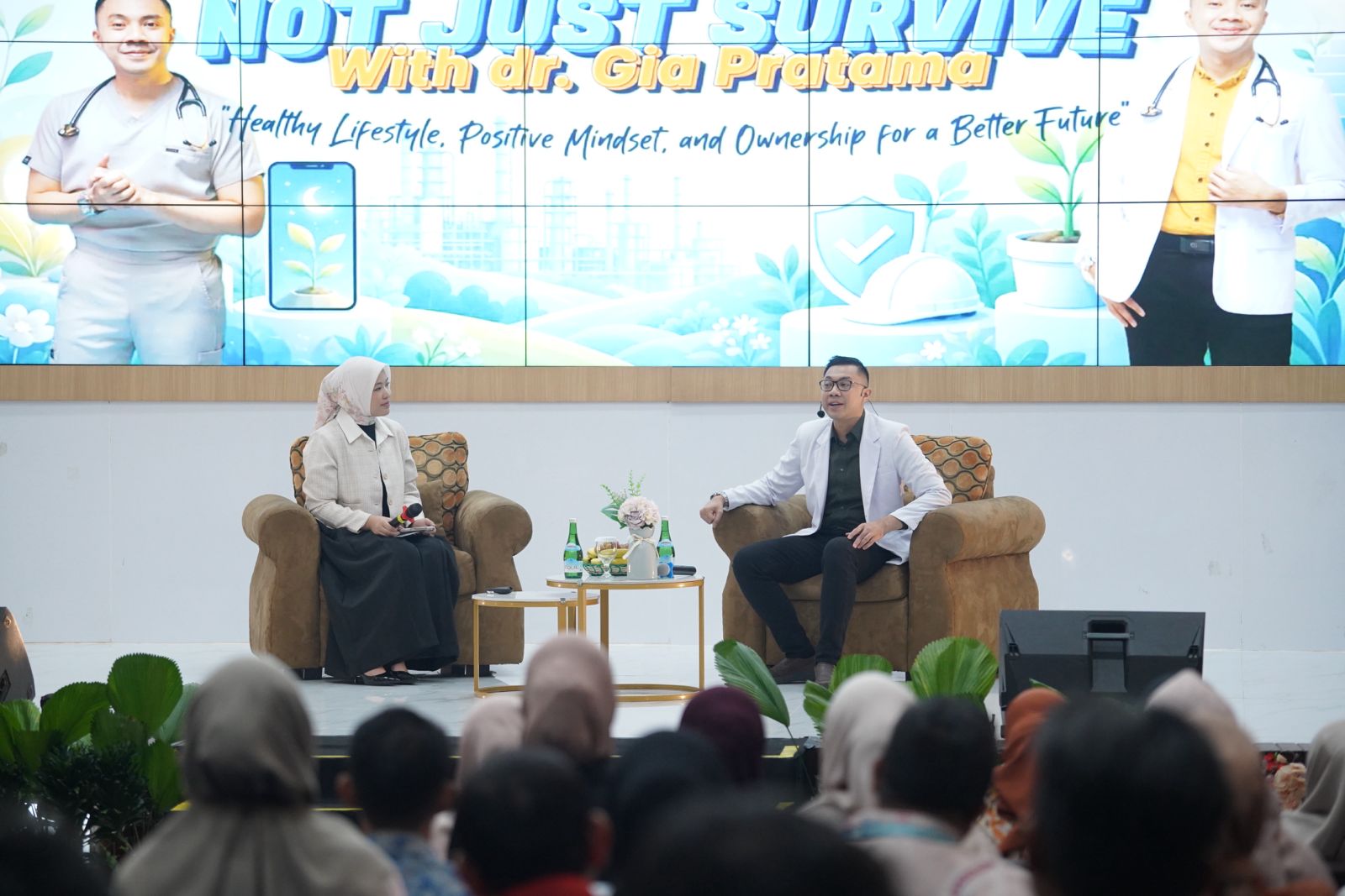 Bersama dr Gia Pratama, Pertamina Balikpapan Bicara Hidup Lebih Sehat