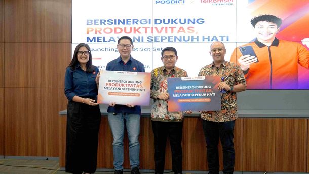 Telkomsel dan PosDigi Luncurkan Paket Sat Set Pos