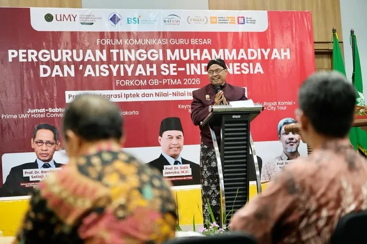 ‘Muhammadiyah United’, Upaya PTMA Tingkatkan Jejaring Guru Besar Lintas Kampus