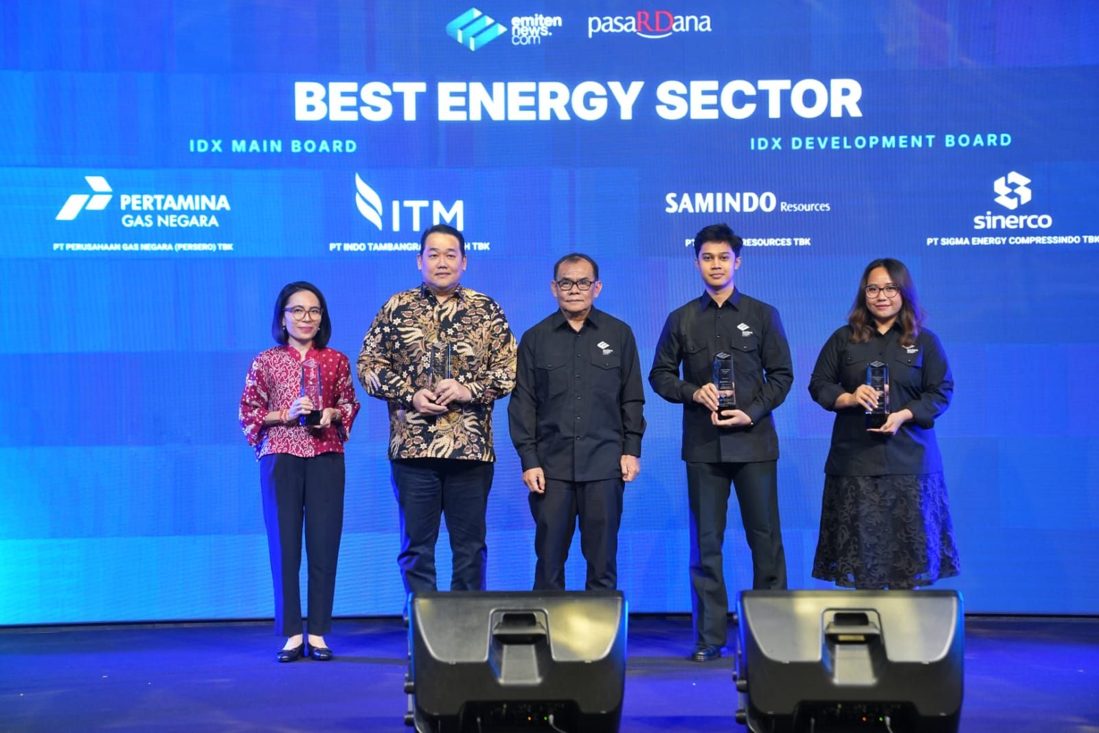 PGN meraih penghargaan Best Energy Sector – IDX Main Board dalam ajang EmitenNews Capital Market Excellence Awards 2026
