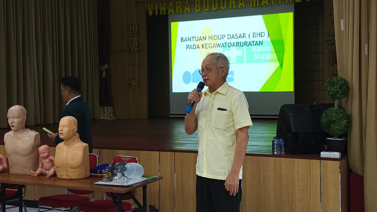 Ketua Perwakilan Umat Buddha Indonesia (Walubi) Kota Balikpapan, Chan Harianto, mengatakan pelatihan kesehatan bersama IDI tersebut menjadi pengalaman pertama bagi komunitas umat Buddha di Balikpapan