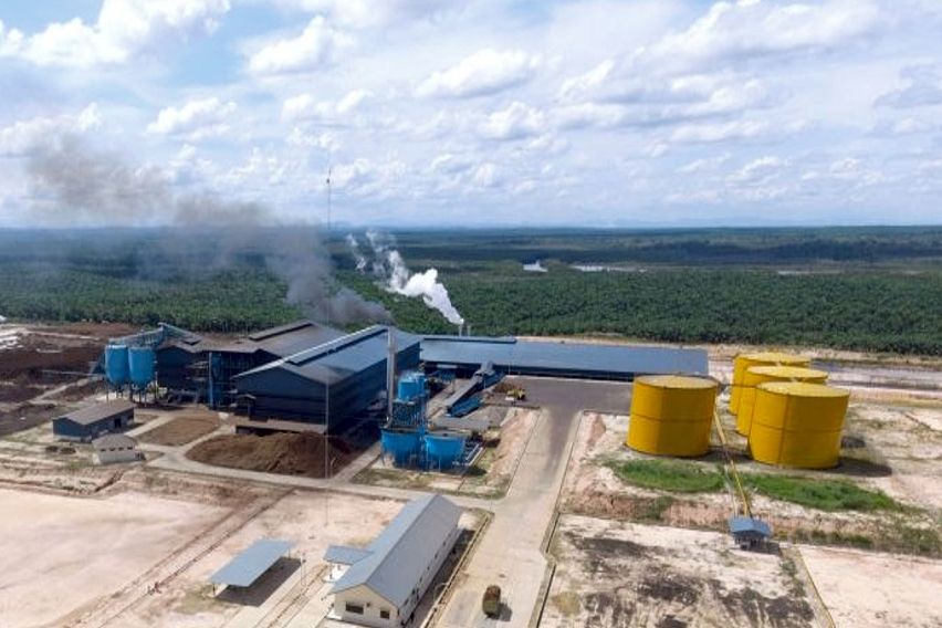 Fasilitas produksi milik PT Pradiksi Gunatama Tbk di Kecamatan Batu Engau Kabupaten Paser. 