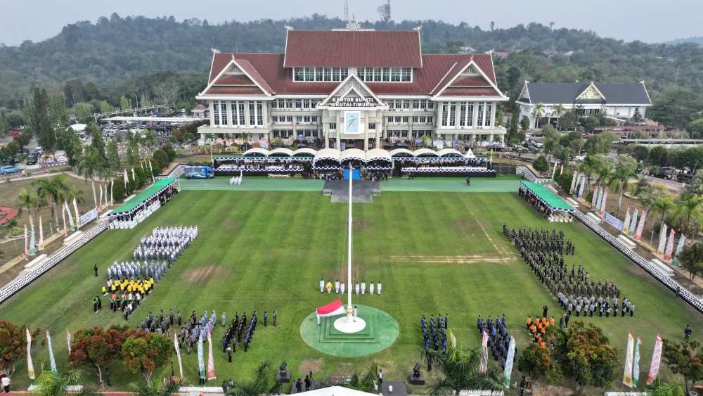 Peringatan hari jadi Kabupaten Kutai Timur ke 27. 