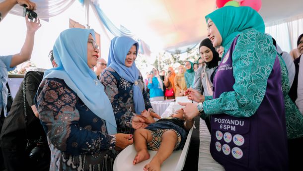 Ketua TP PKK Lampung Canangkan Desa TAPIS di Serdang, Dorong Penguatan Peran PKK
