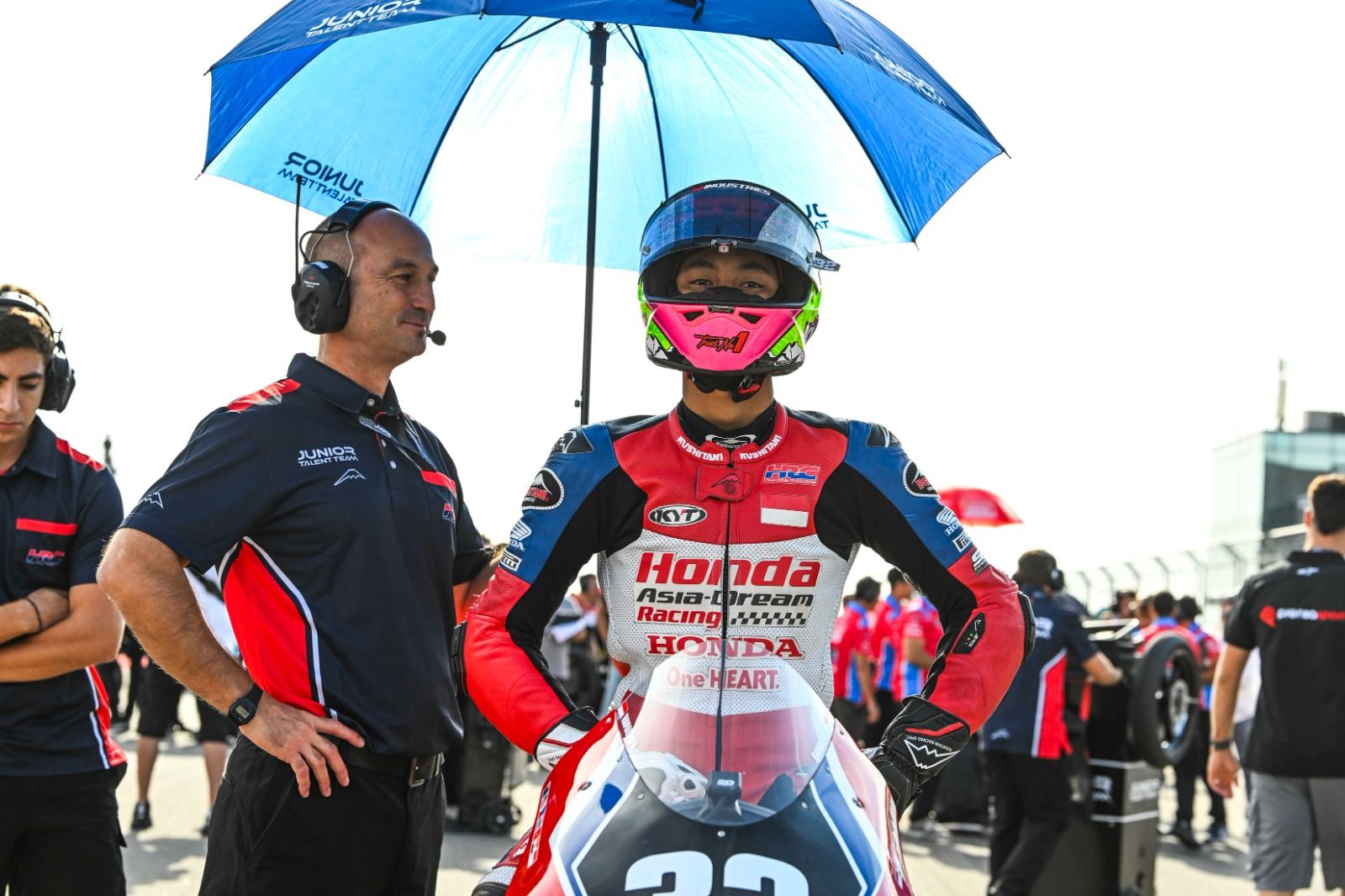 Pebalap binaan AHM, M. Kiandra Ramadhipa, siap tempur di putaran penutup FIM Moto3 Junior World Championship 2026