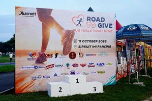 JW Marriott Hotel Medan dan Four Points by Sheraton Medan menggelar Run to Give 2026