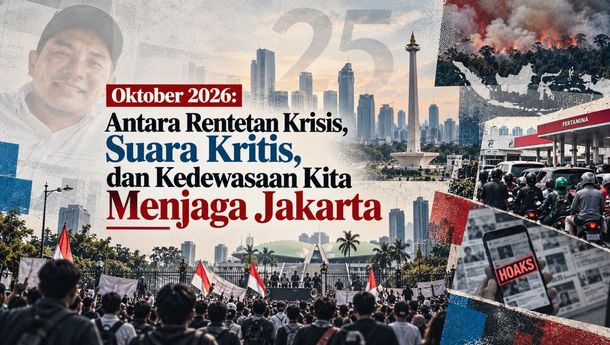 Oktober 2026: Rentetan Krisis, Suara Kritis, dan Kedewasaan Kita Jaga Jakarta
