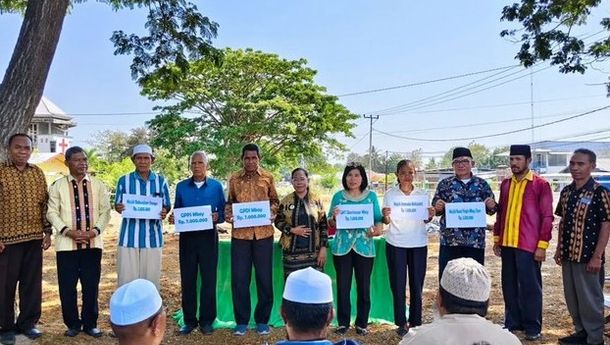 Kemenag Nagekeo Salurkan Bantuan Rp163 Juta Pascagempa