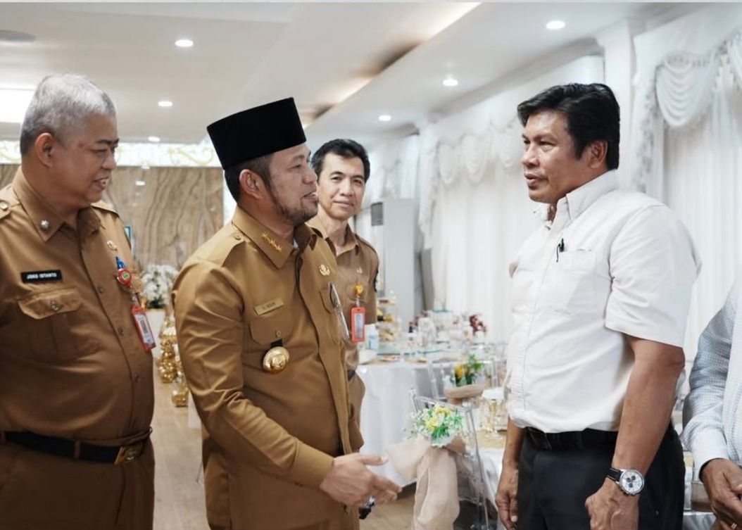 Gubernur Kalimantan Timur Rudy Mas'ud bertemu pimpinan KPK Berhad Senin, 19 Oktober 2026.