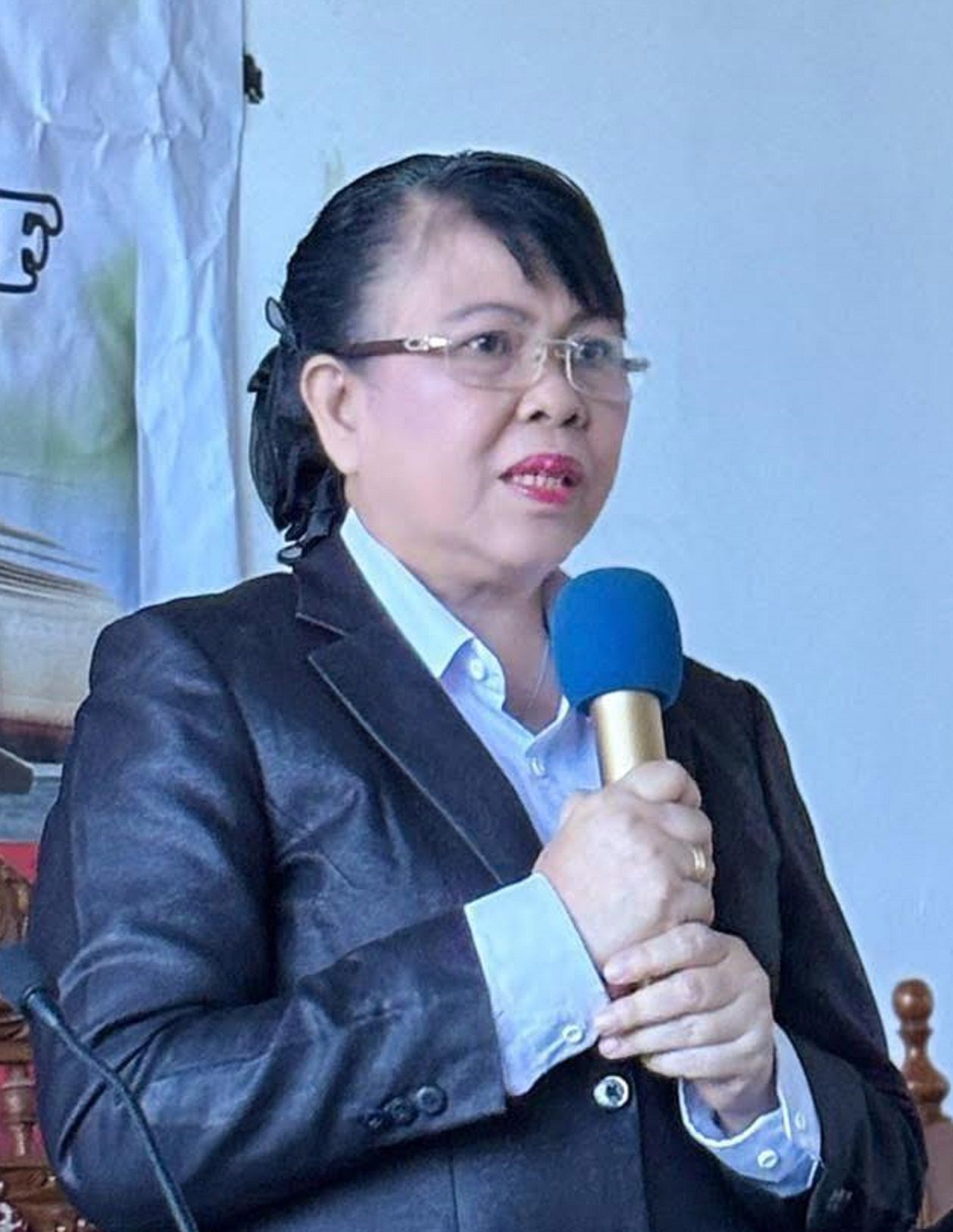 Rektor UKIT, Dr. Ir. Sandra Korua.
